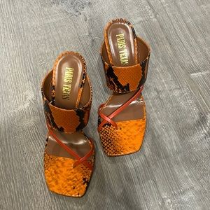 Paris Texas Snakeskin Heels!